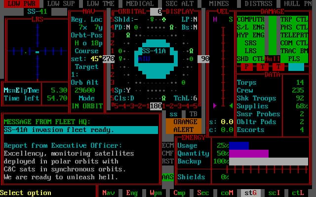 #4. STAR FLEET II - Krellan Commander Version 2.0 (GOG) От: Trevor Sorensen